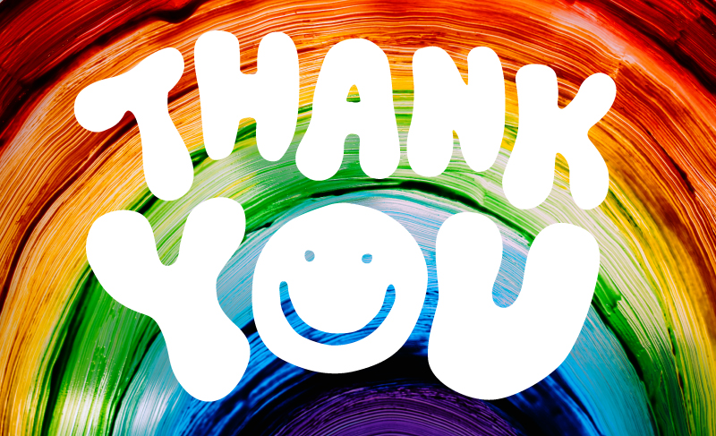 Thank you, thank you, thank you!