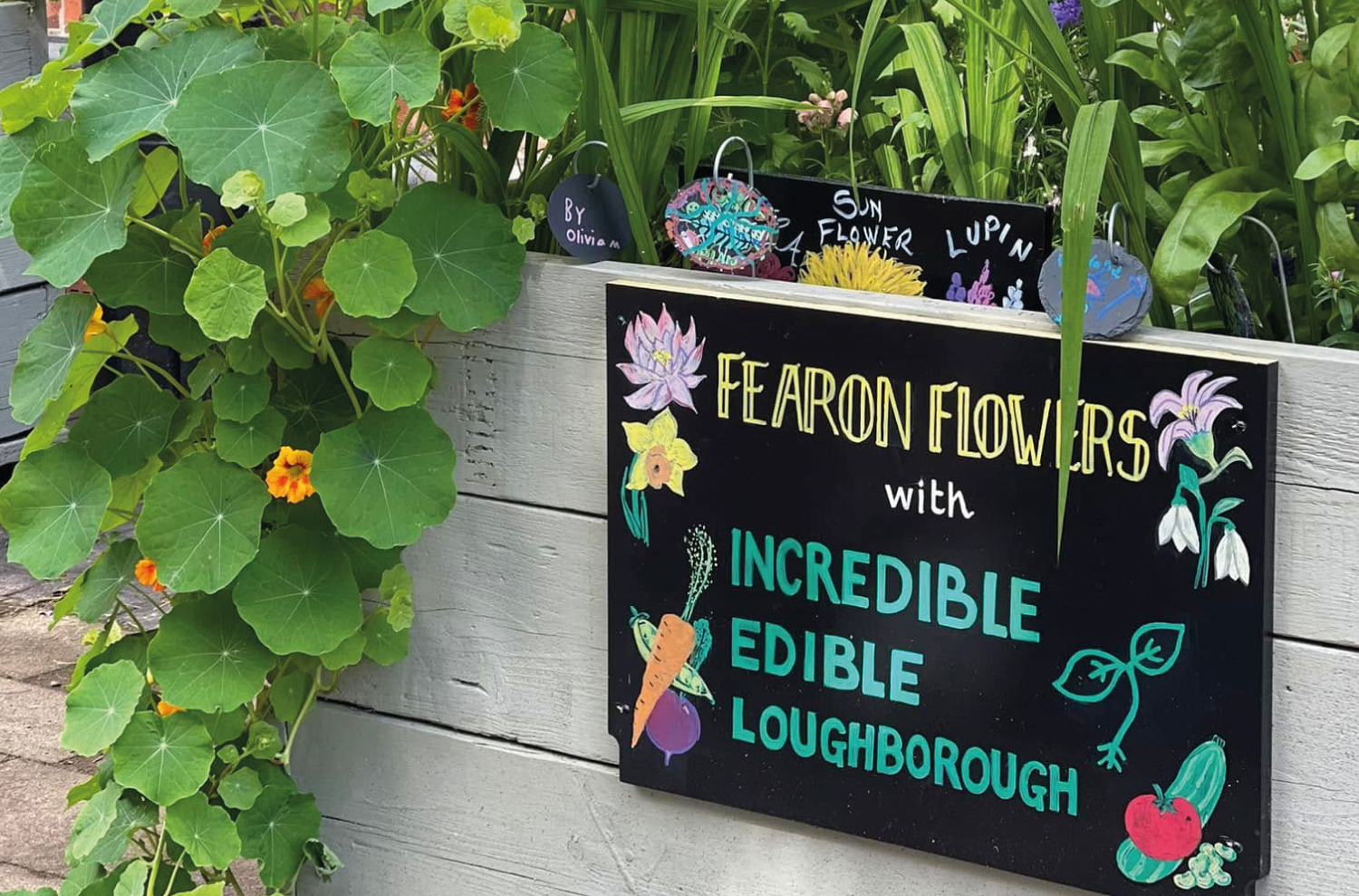 Fearon Flowers with Incredible Edible