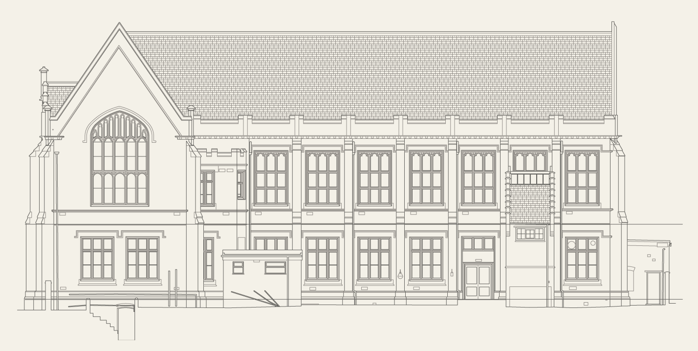 Fearon Hall North West Elevation