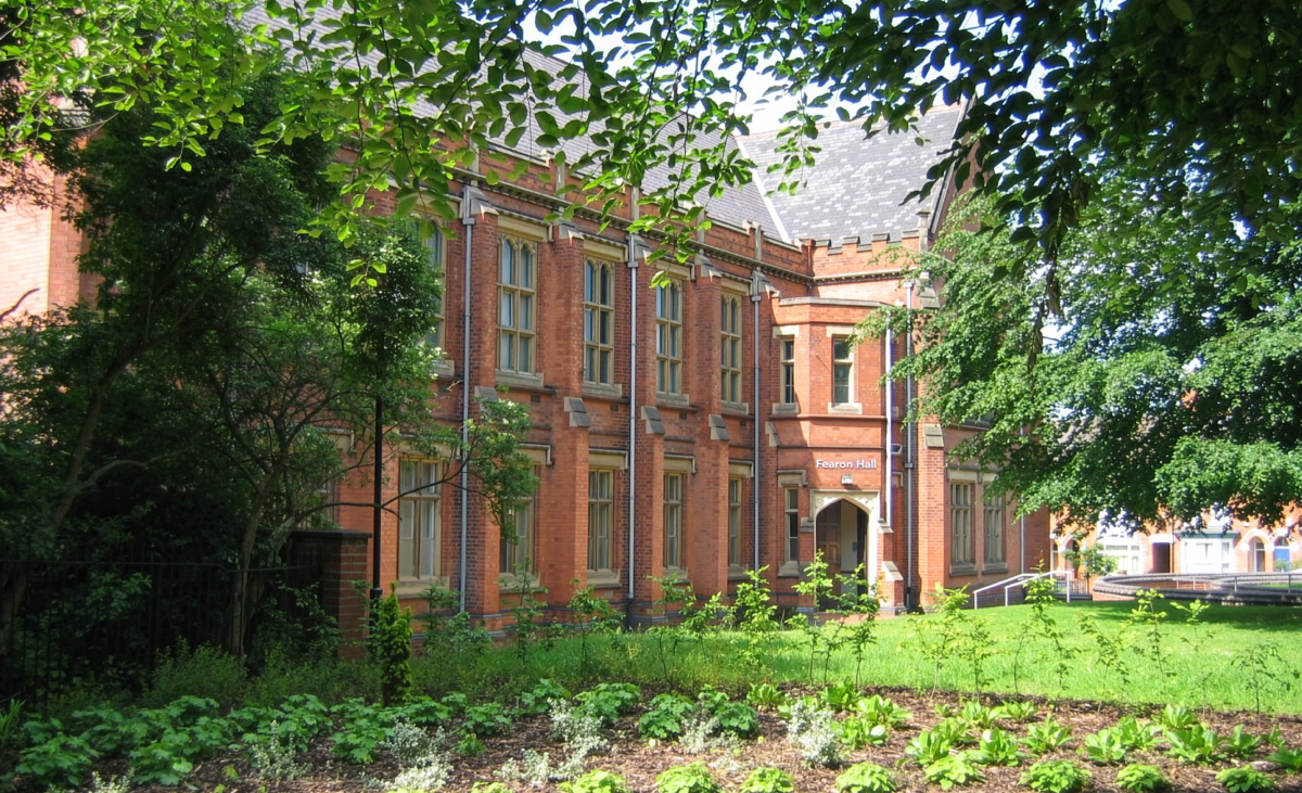 Fearon Hall from the Parish Green