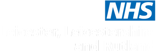 NHS logo reverse